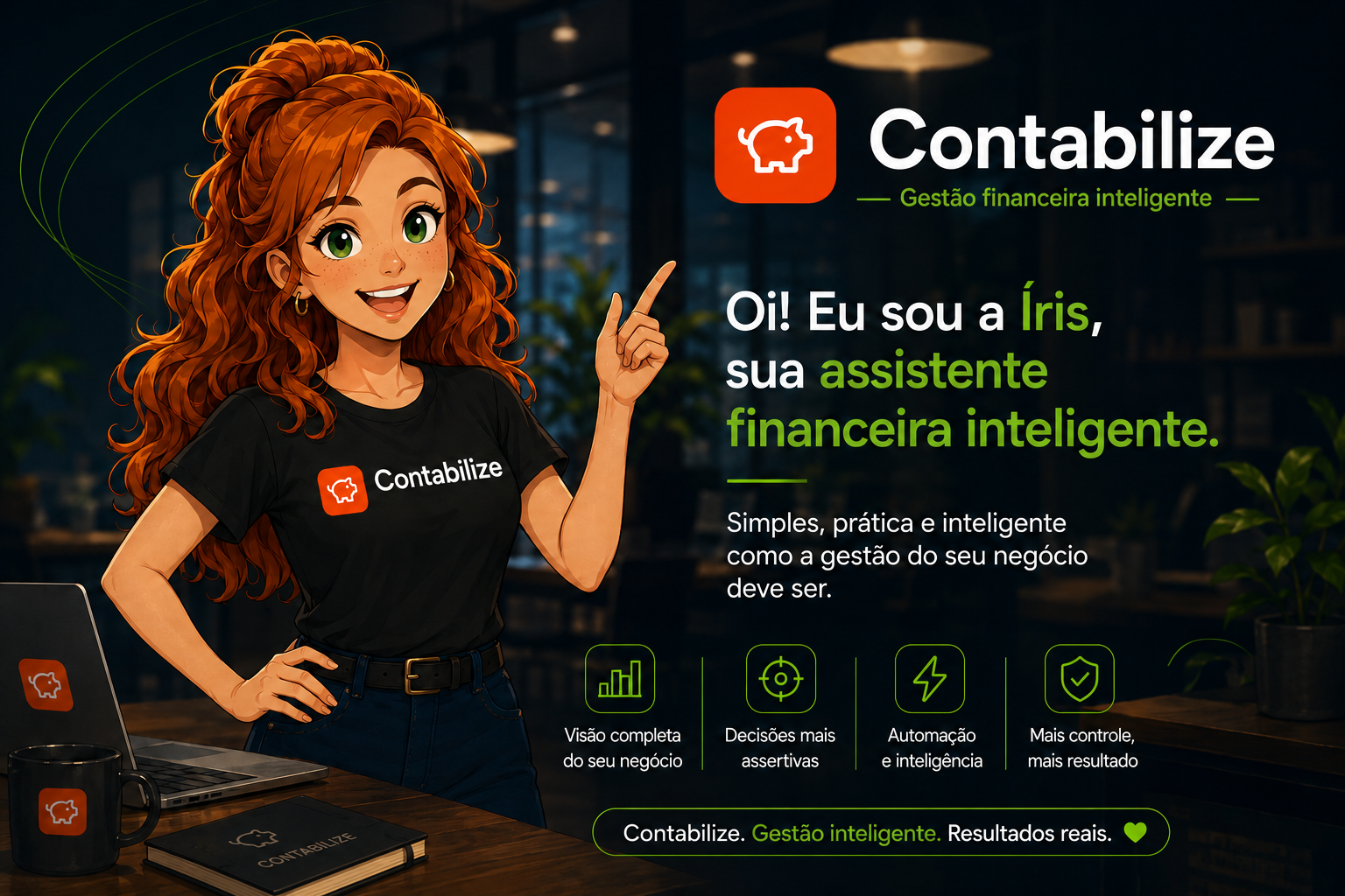 Íris, a assistente financeira inteligente do Contabilize